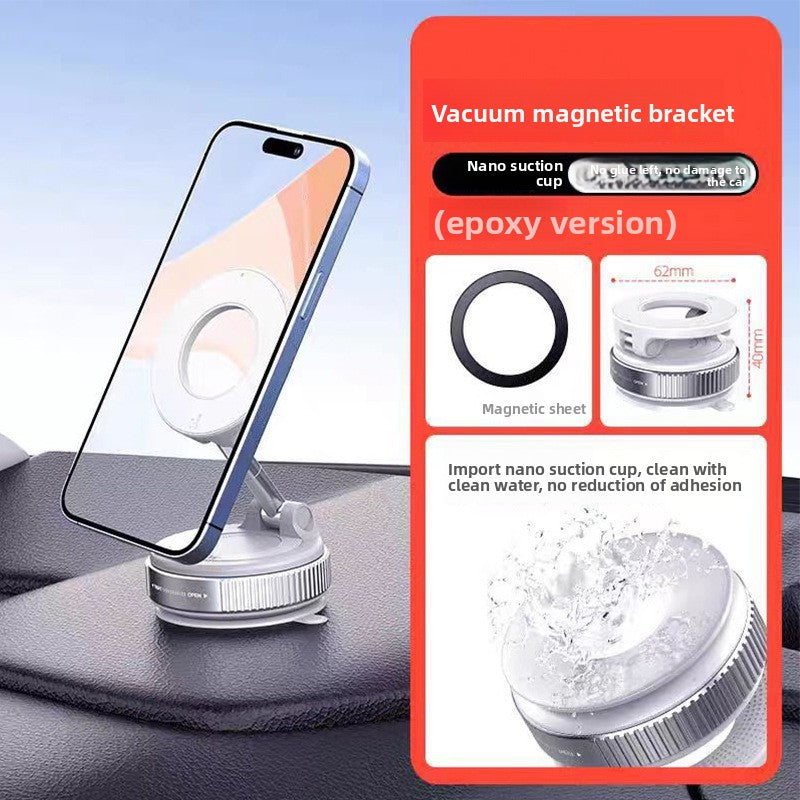 New Vacuum Adsorption Magnetic Car Mobile Phone Holder