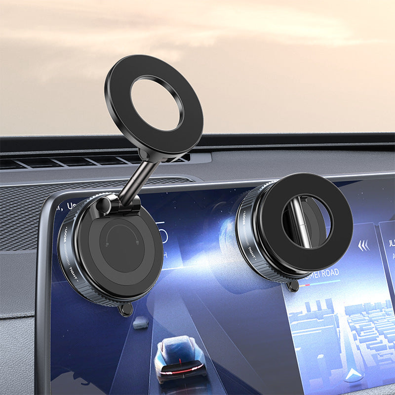 New Vacuum Adsorption Magnetic Car Mobile Phone Holder